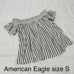 Off the shoulder American Eagle top